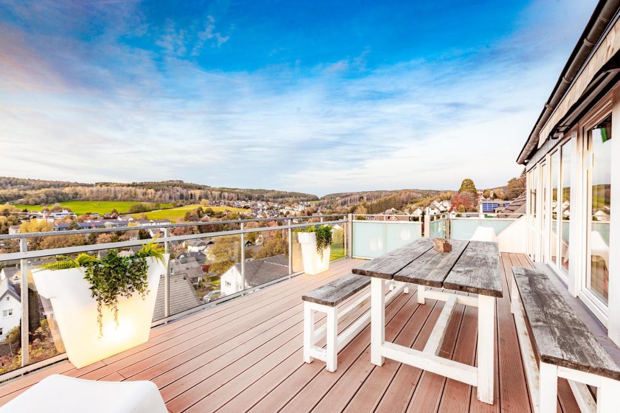 Architektenwohnungen Mit Panoramablick Bei Koeln Lindlar Esterno foto