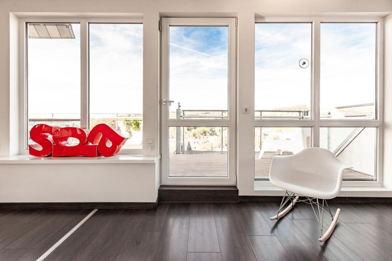 Architektenwohnungen Mit Panoramablick Bei Koeln Lindlar Esterno foto
