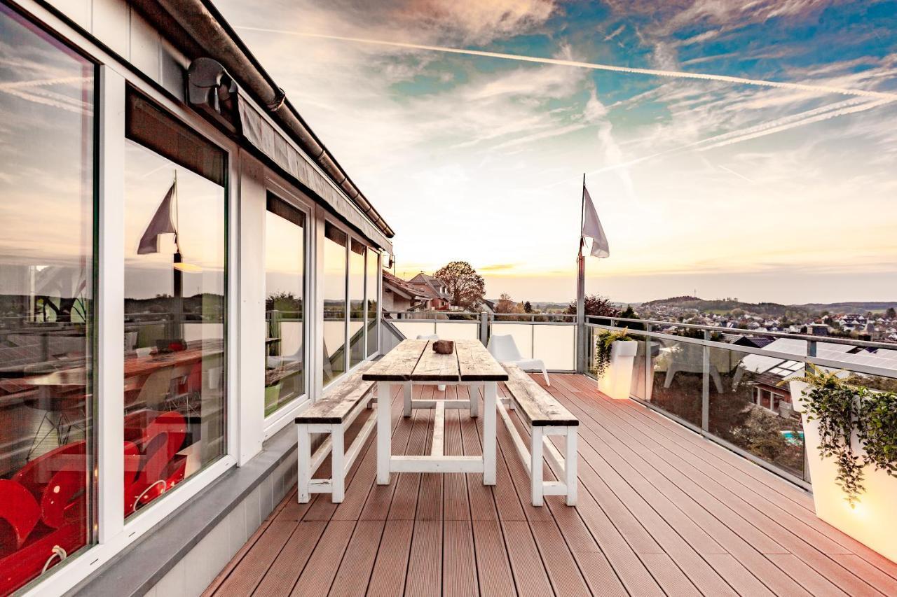 Architektenwohnungen Mit Panoramablick Bei Koeln Lindlar Esterno foto
