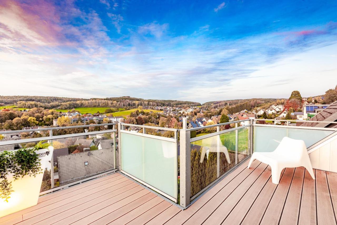 Architektenwohnungen Mit Panoramablick Bei Koeln Lindlar Esterno foto